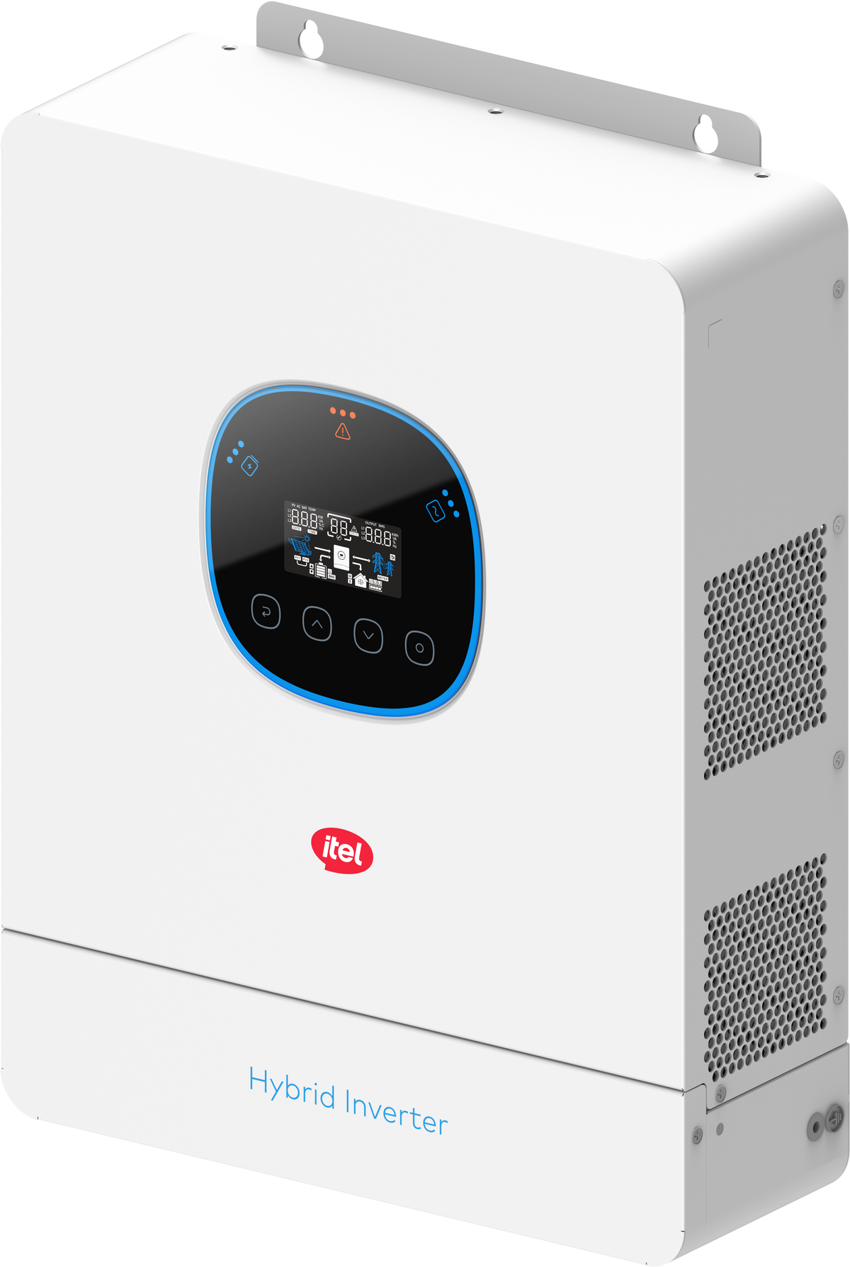itel IPV-4K24U Pro Hybrid Solar Inverter (4kW, 24V, IP54)