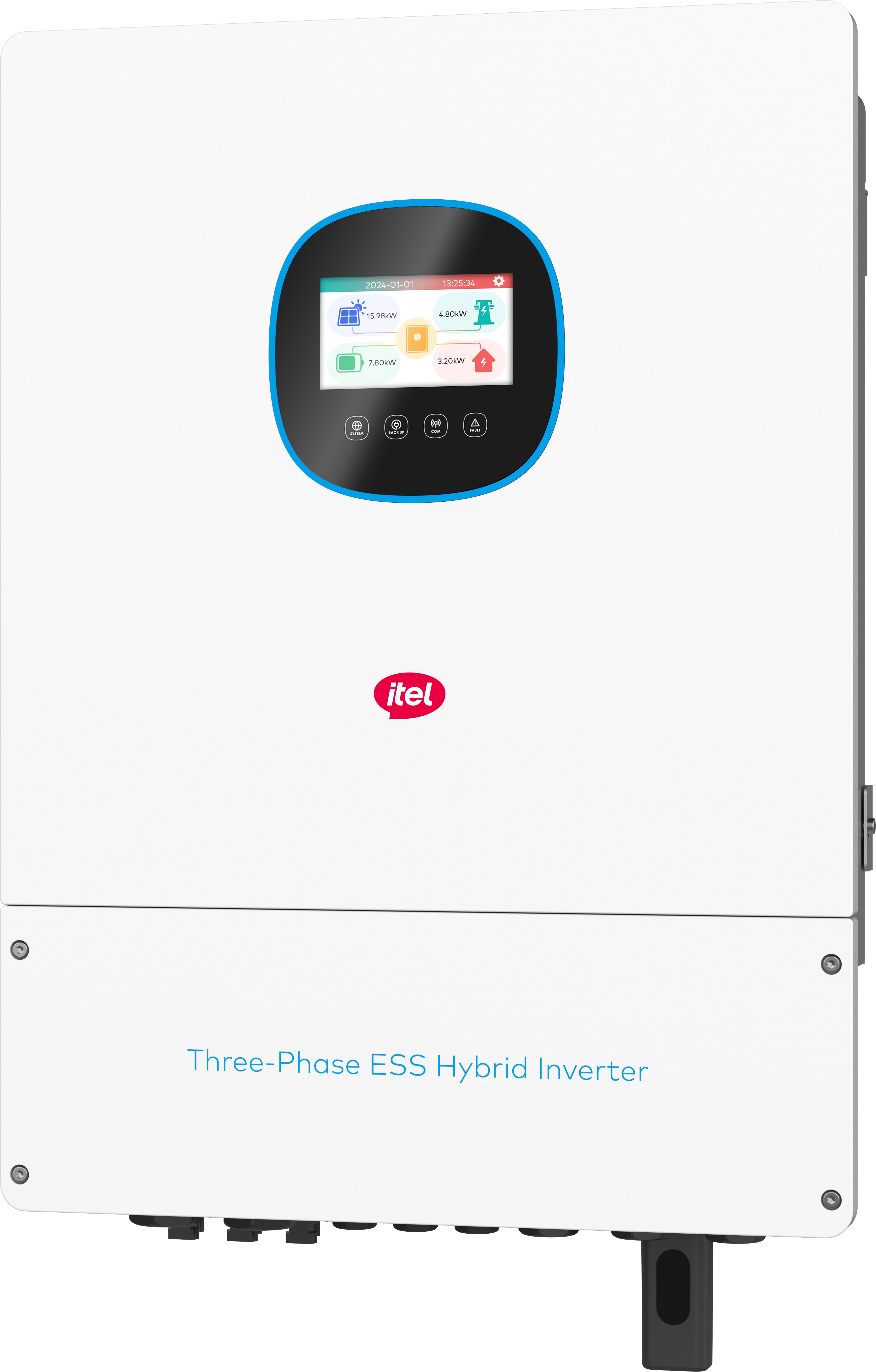 itel IP66 8kW / 12kW Hybrid Solar Inverter (3 Phase) – IHY-KL3 Series