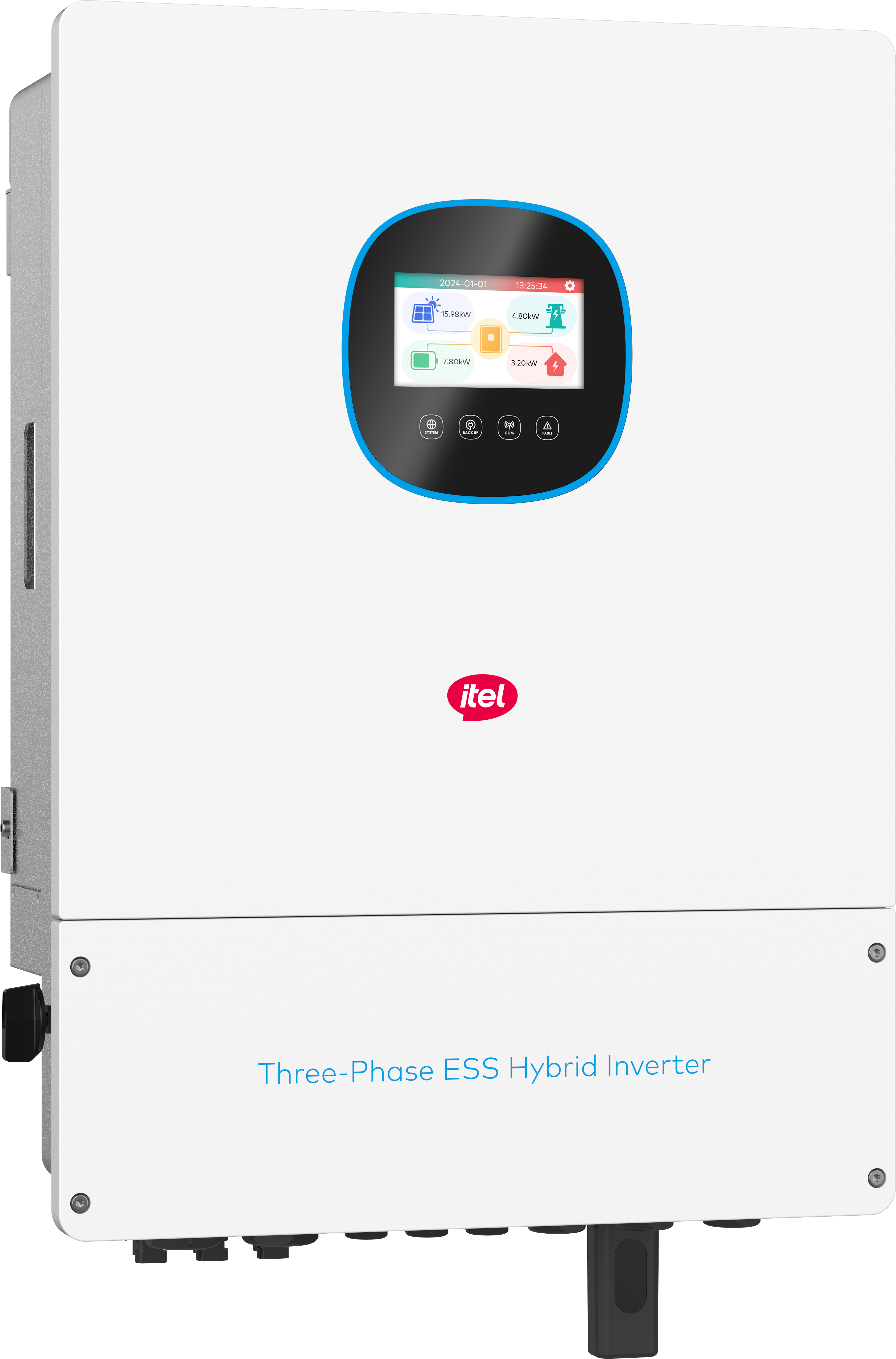 itel IP66 8kW / 12kW Hybrid Solar Inverter (3 Phase) – IHY-KL3 Series