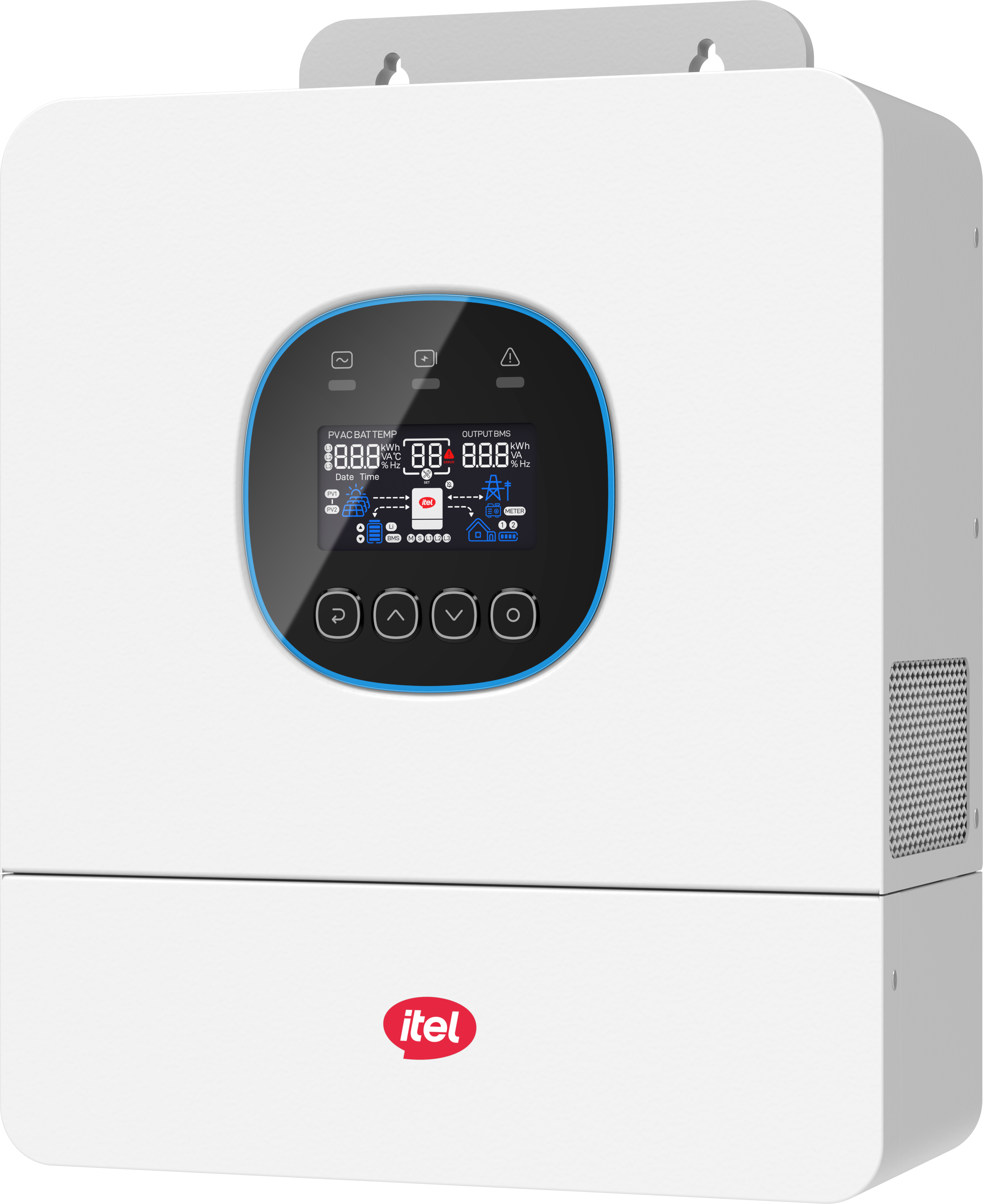iTel 1kW IP54 Hybrid Solar Inverter – IPV-1K12U