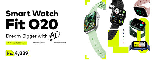 Smart Watch Fit O20: Dream Bigger with AI