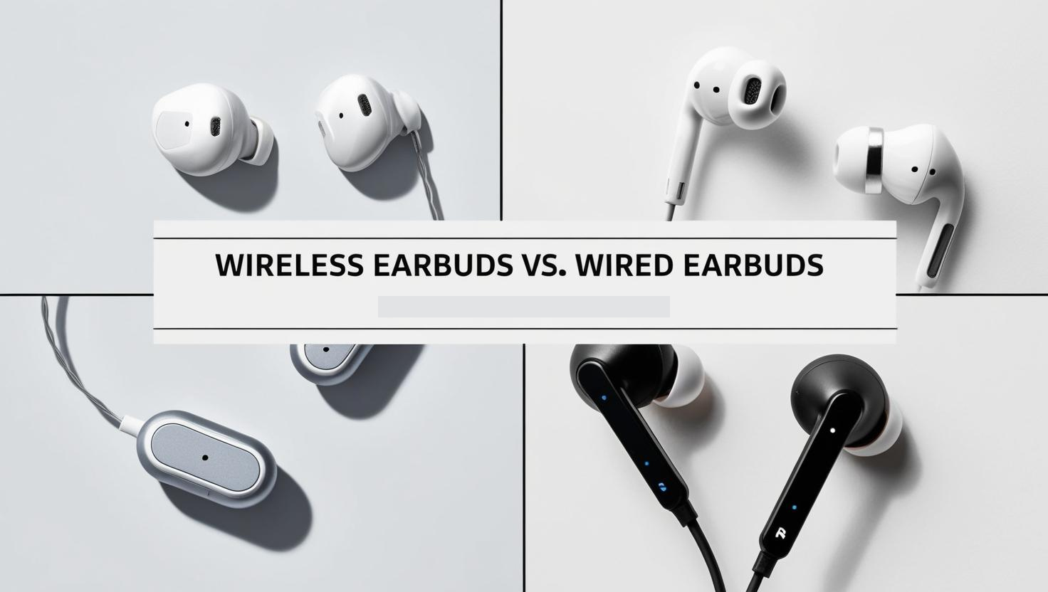 Wireless Earbuds vs. Wired Earbuds: Which is Right for You?