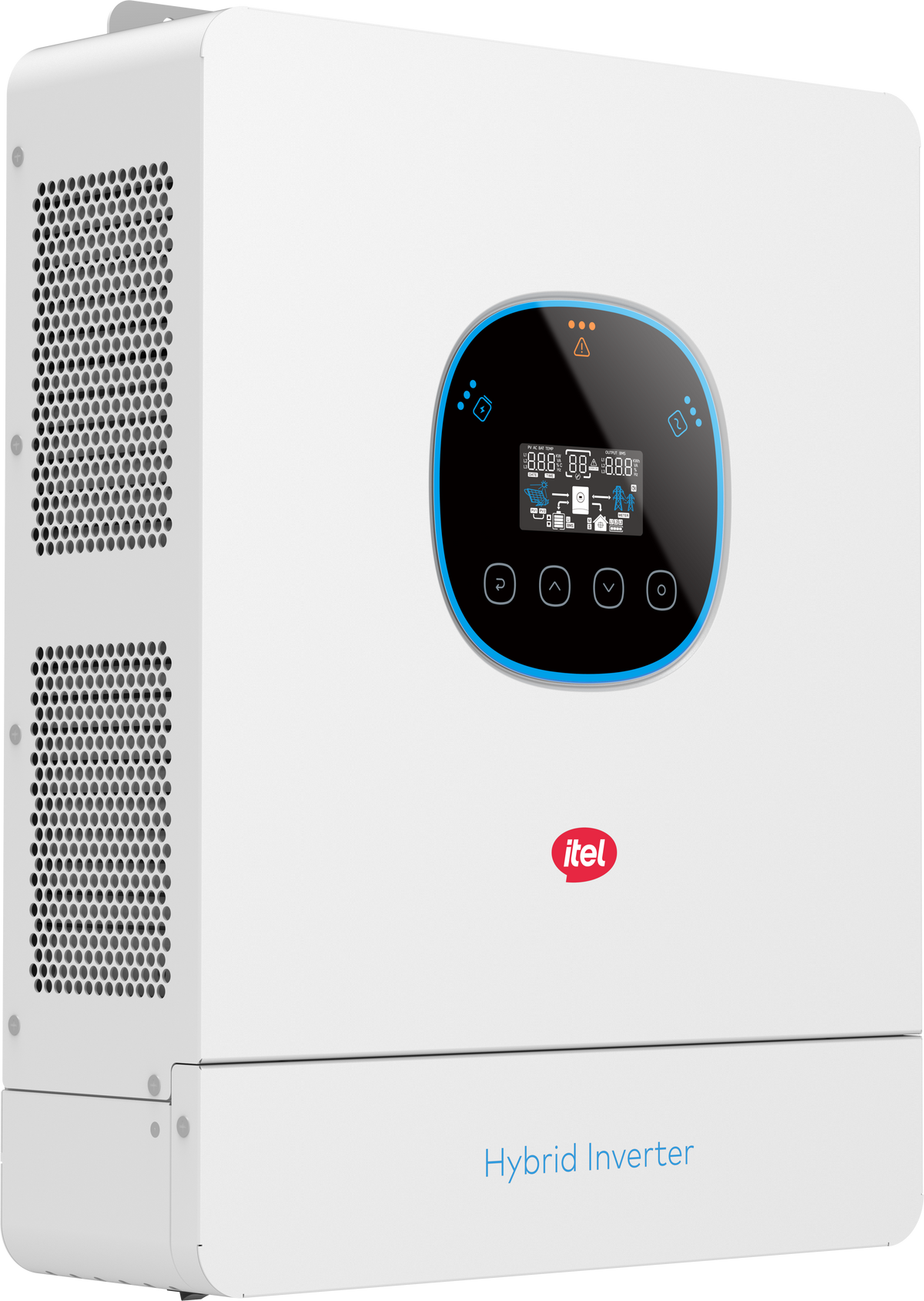 itel IPV-4K24U Pro Hybrid Solar Inverter (4kW, 24V, IP54)