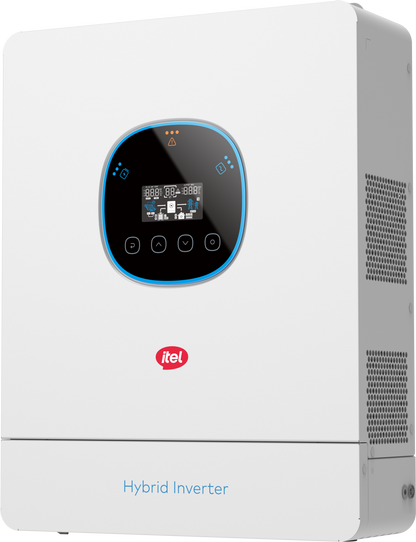 itel IPV-4K24U Pro Hybrid Solar Inverter (4kW, 24V, IP54)