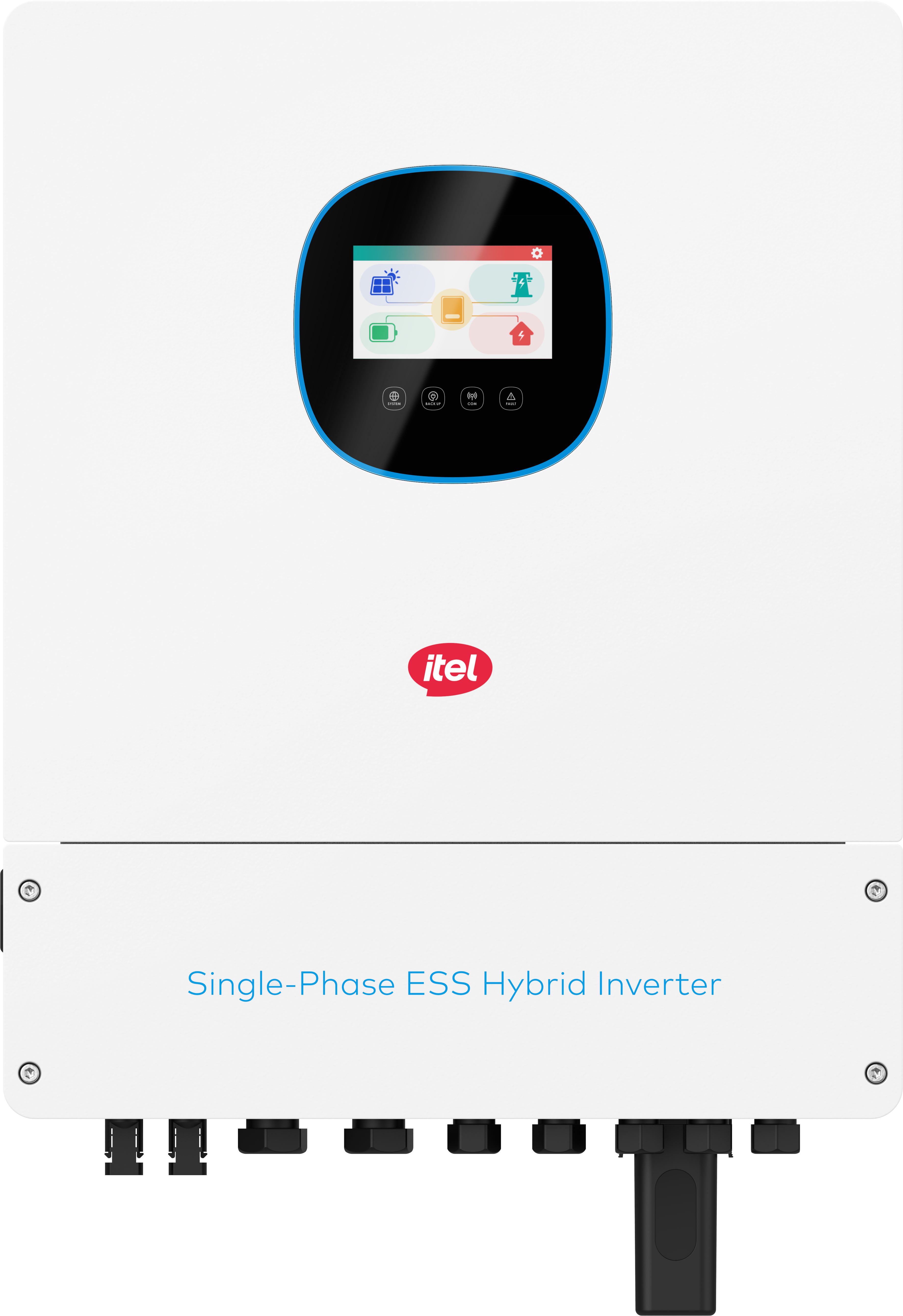 iTel IP66 6kW Hybrid Solar Inverter (Single Phase) – IHY-6KL1