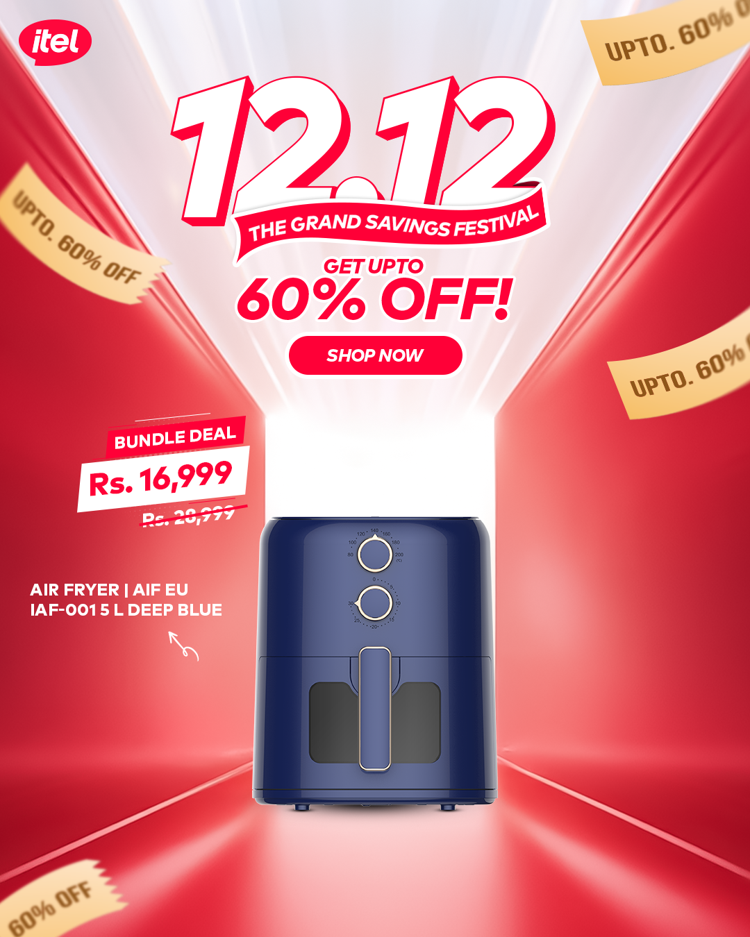 AirFryer 5L - 12.12 Sale