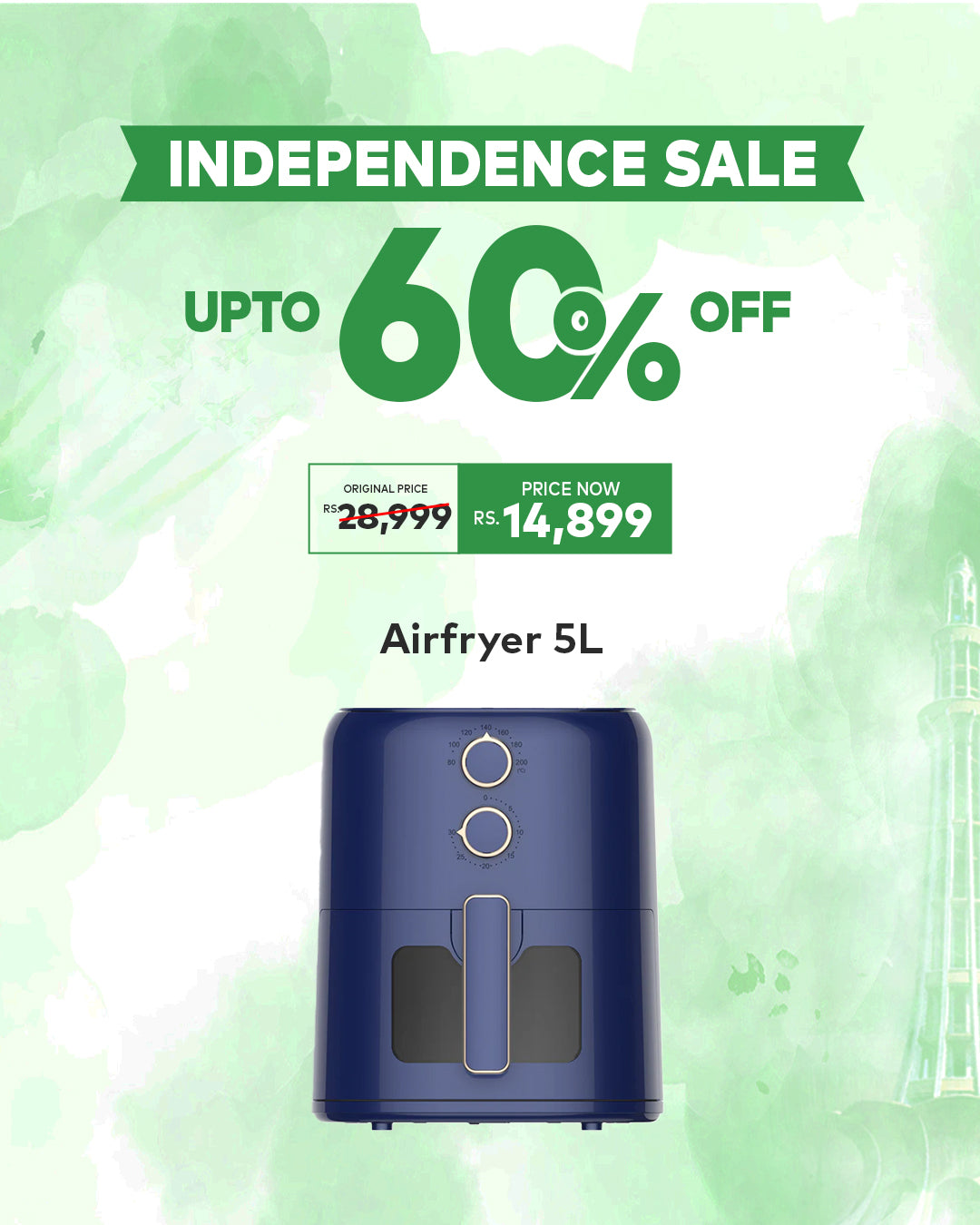 AirFryer 5L | Independence Sale