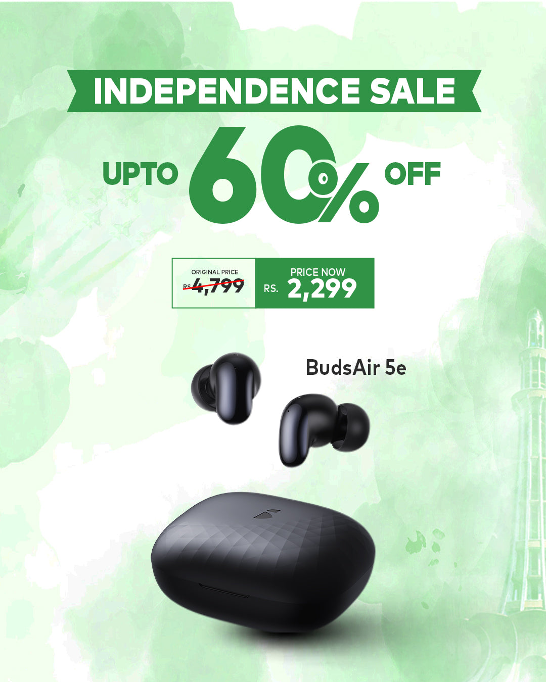 itel BudsAir 5e | Independence Sale