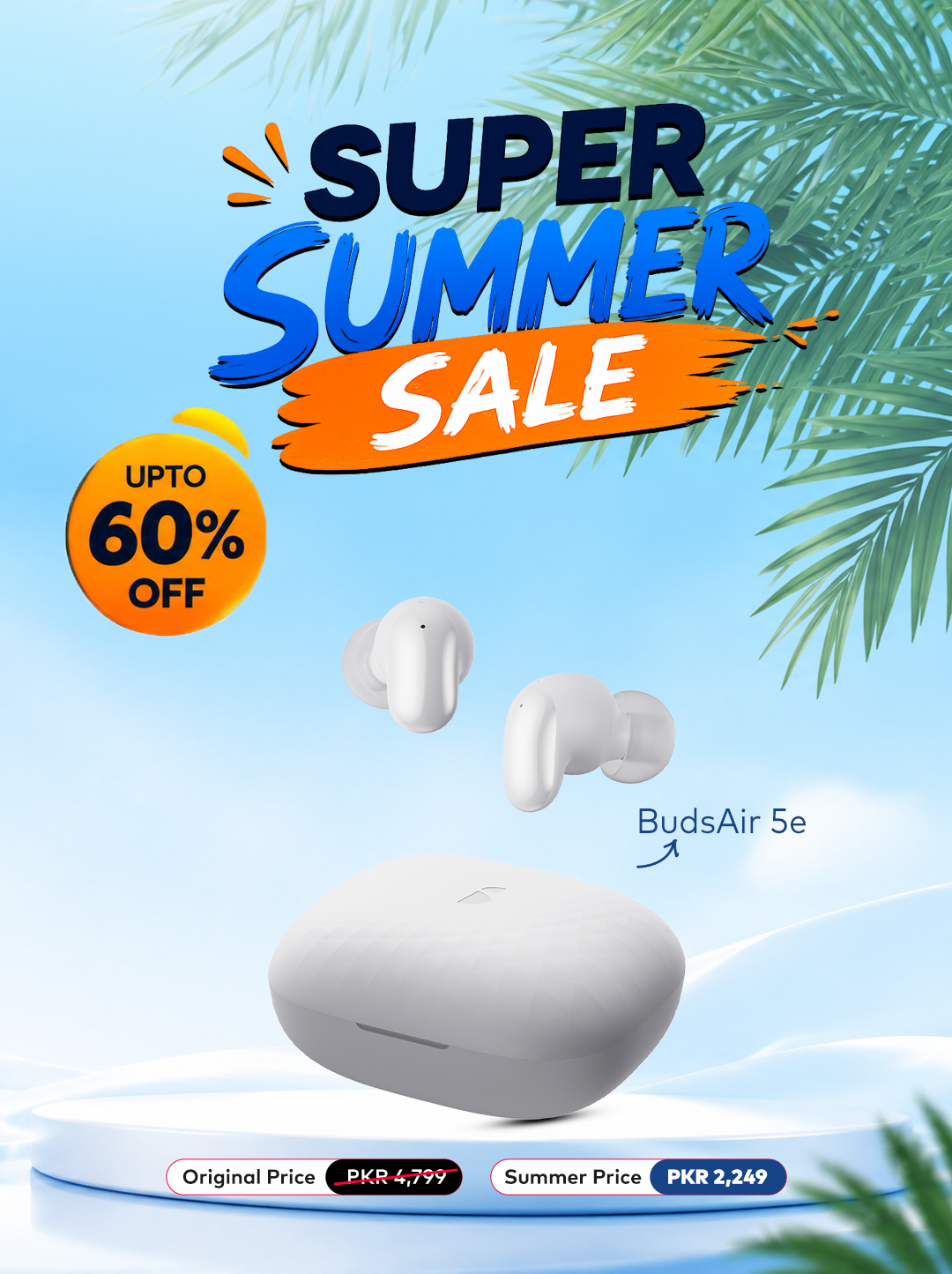 itel BudsAir 5e Super Summer Sale