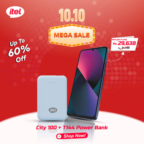 CITY 100 + T144 Powerbank - 10.10 Sale
