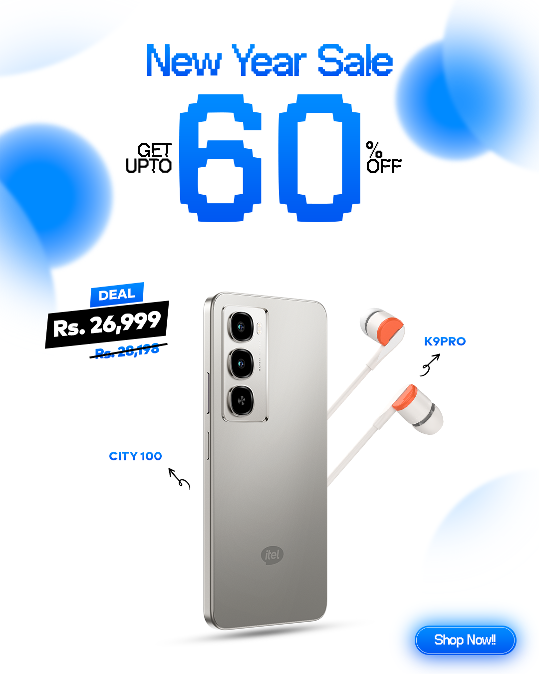 CITY 100 + K9PRO - New Year Sale