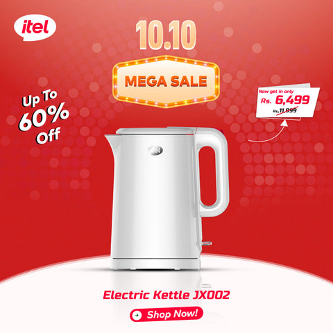 Electric Kettle JX002 - 10.10 Sale