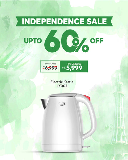 Electric Kettle JX003 | Independence Sale