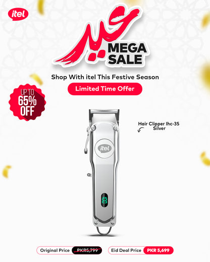 Hair Clipper -35 Silver P | Eid Deal