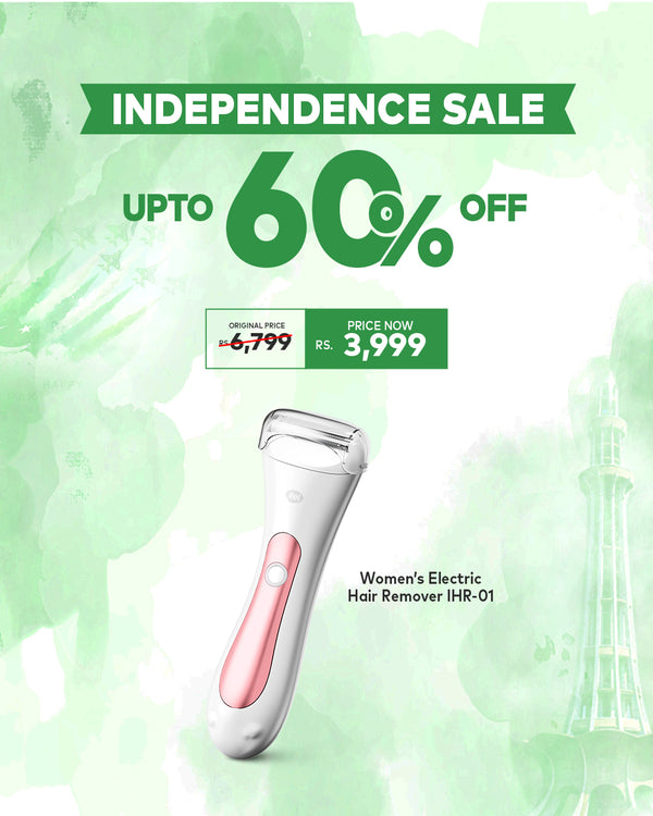 IHR-01 Women’s Electric Hair Remover | Independence Sale