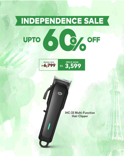 IHC-33 Multi-Function Hair Clipper | Independence Sale