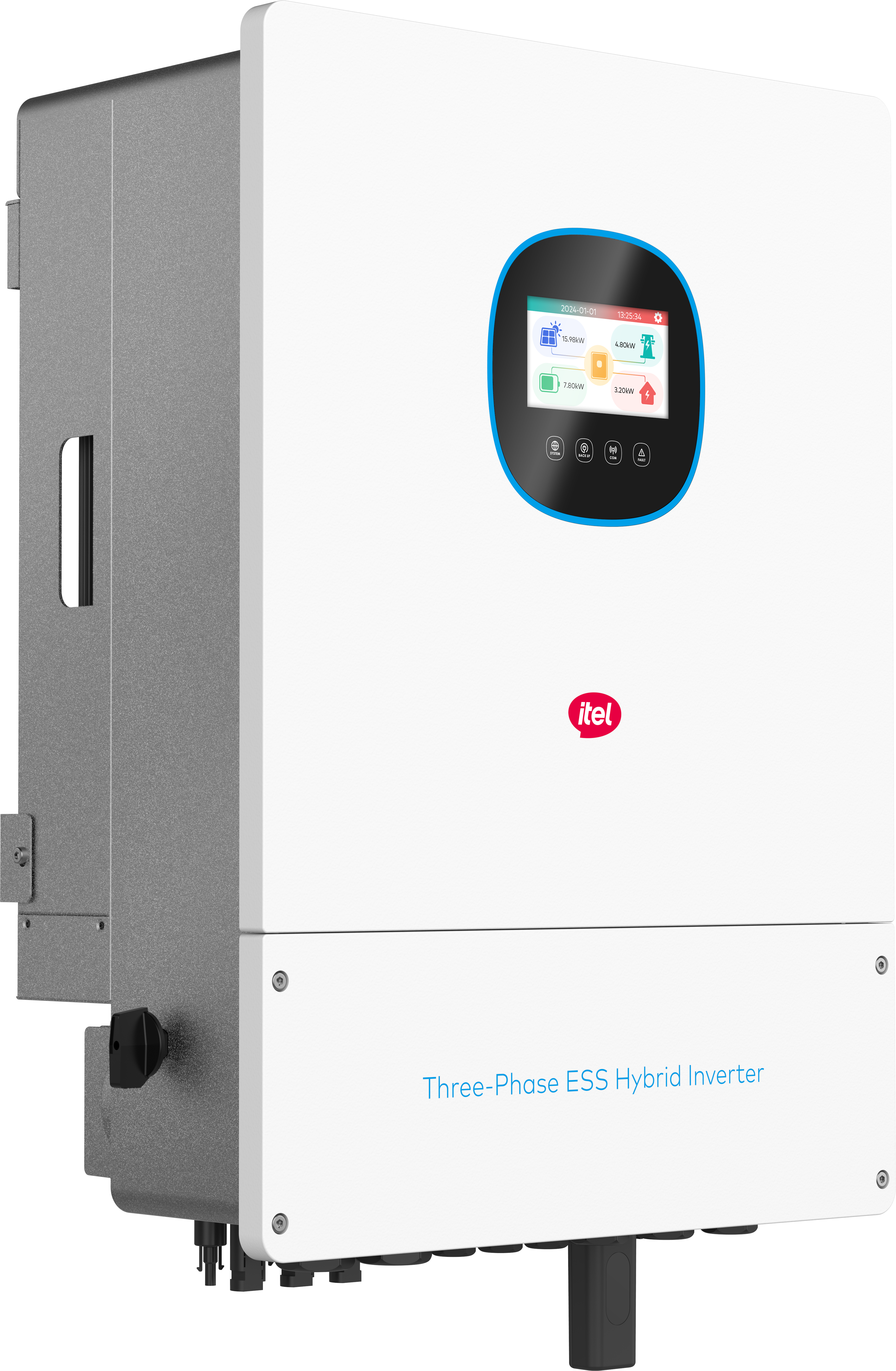 itel IP66 8kW / 12kW Hybrid Solar Inverter (3 Phase) – IHY-KL3 Series