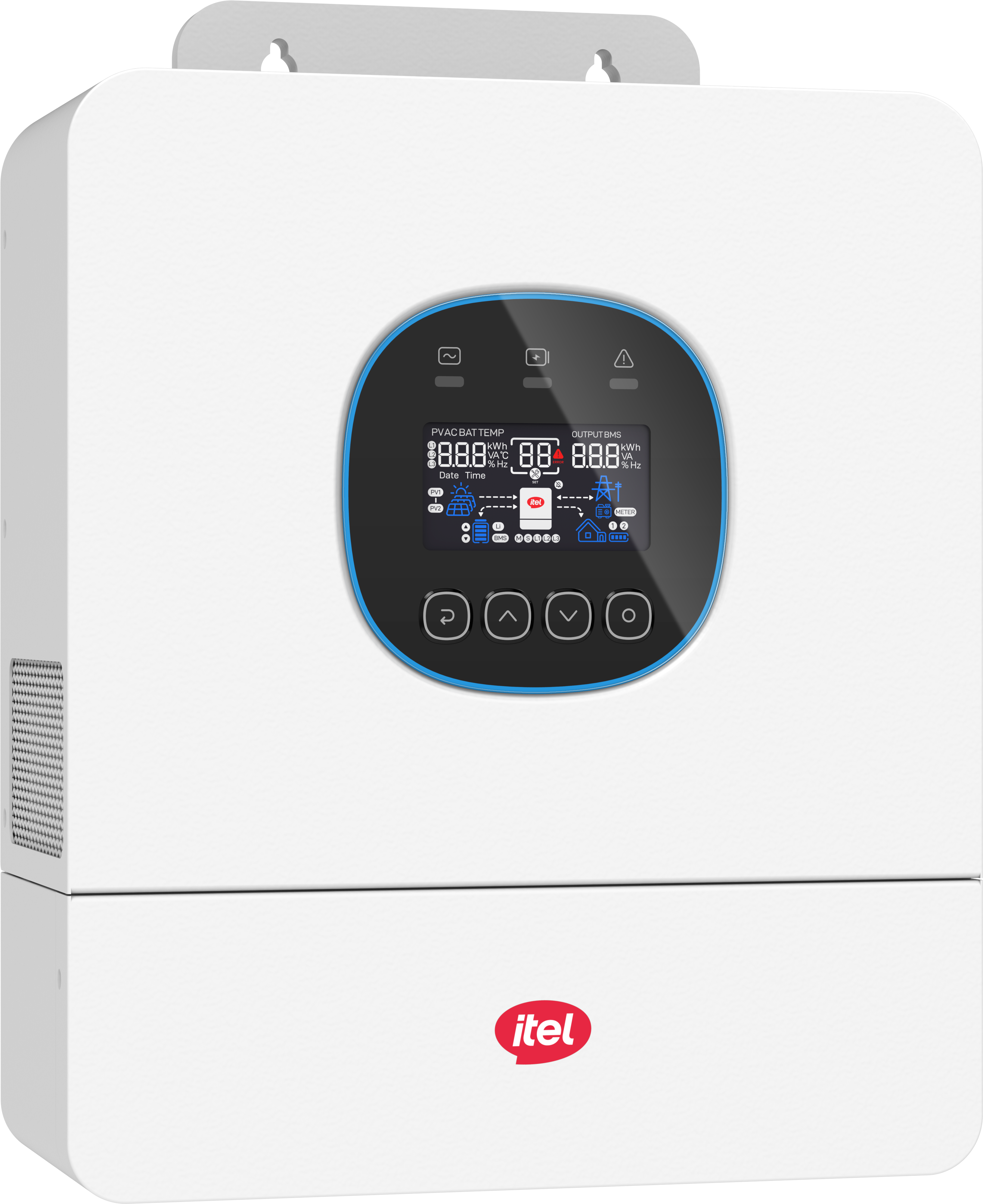 iTel 1kW IP54 Hybrid Solar Inverter – IPV-1K12U