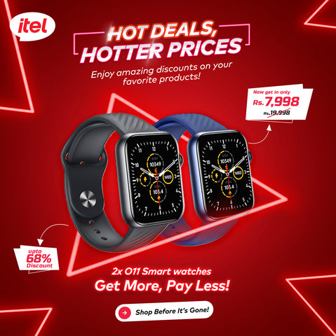 Deal 7 - 2x O11 Smart Watches