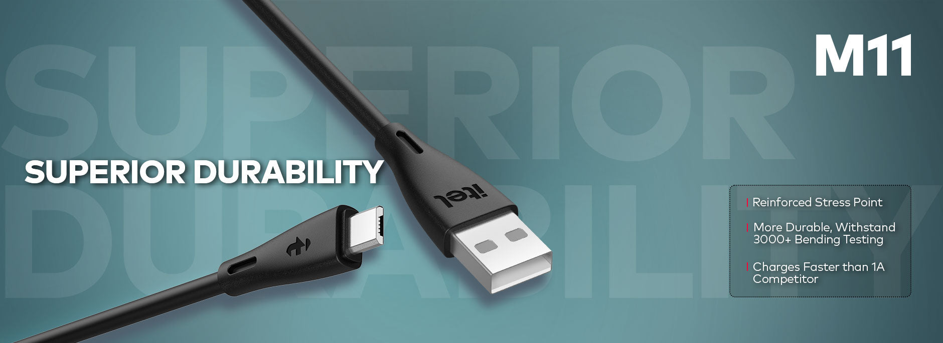 M11 Fast Charging Cable | Micro