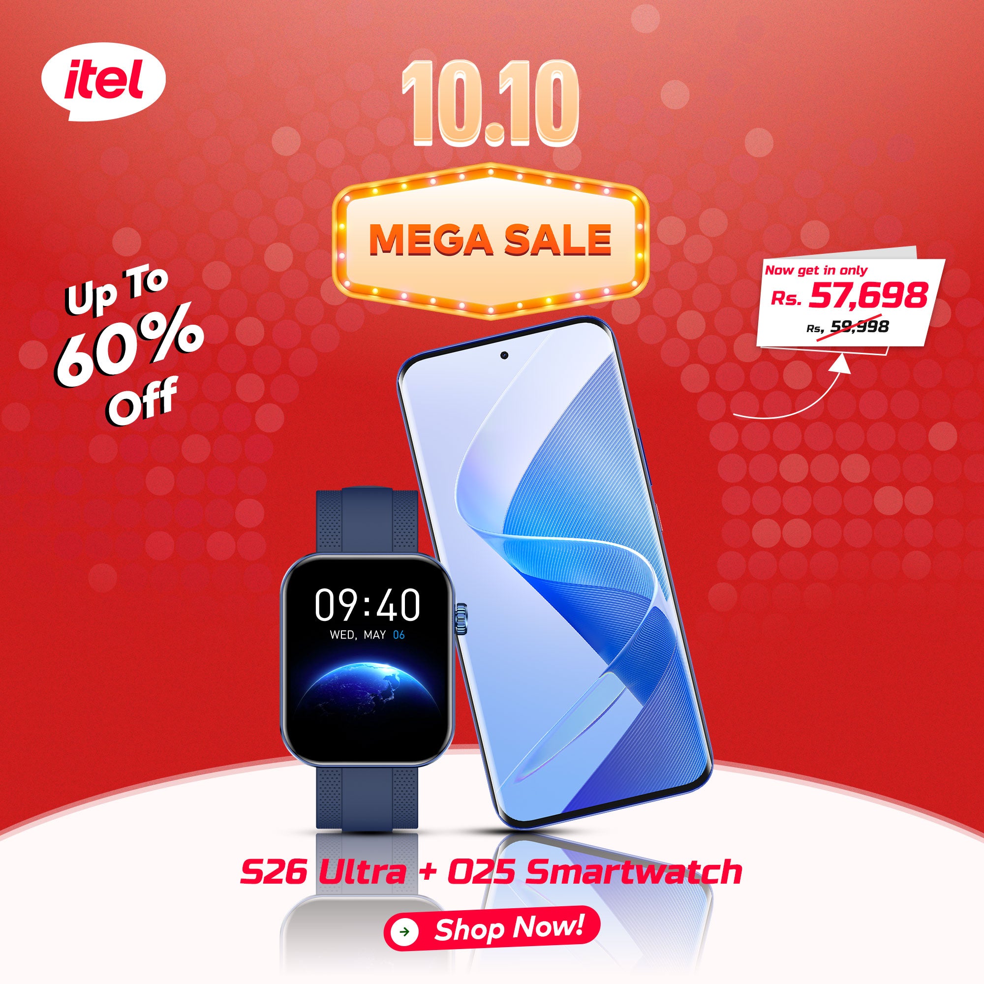 S26 Ultra + O25 Smartwatch - 10.10 Smartwatch