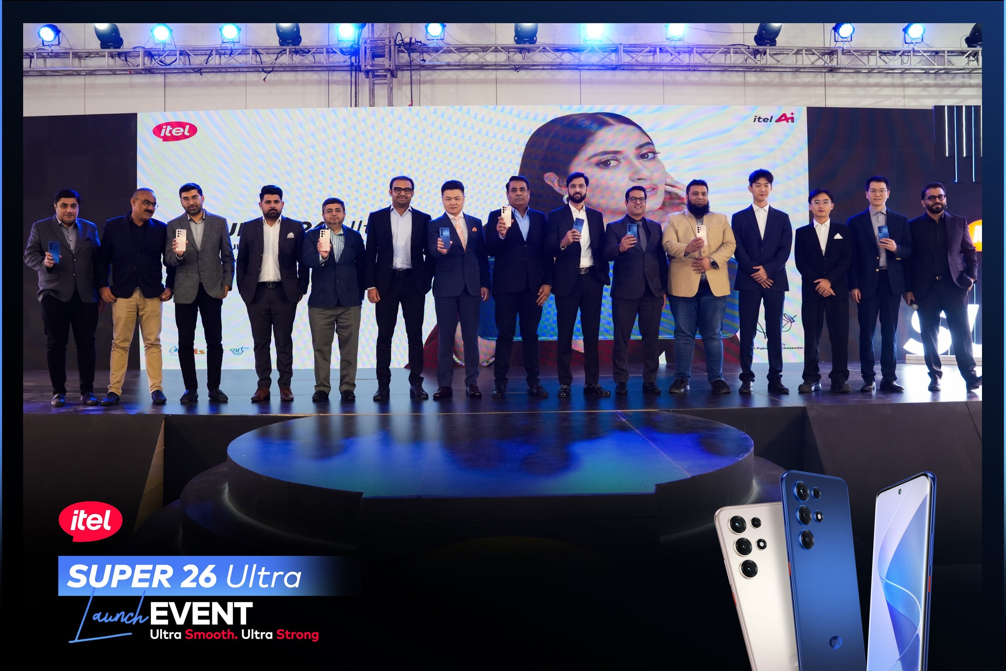 itel Unveils Super 26 Ultra at a Glamorous Launch Event, Featuring Sajal Aly asBrand Ambassador