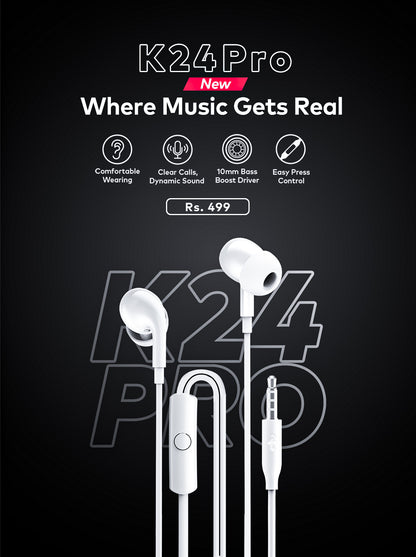 Wired Earphone K24 Pro